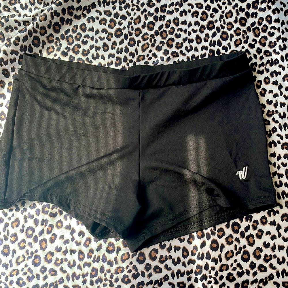 Varsity Black Compression shorts WOMENS